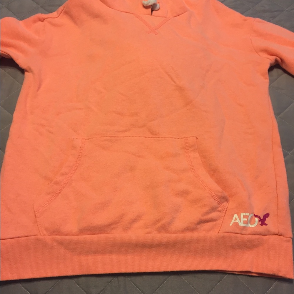 Orange hoodie